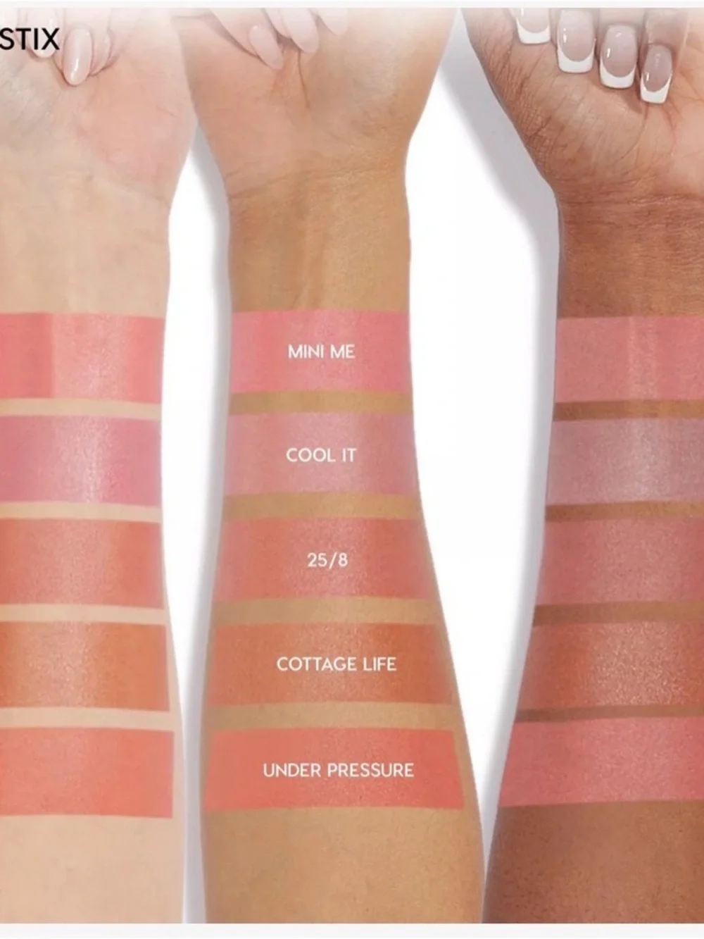 ColourPop UNDER PRESSURE Blush STIX in Peachy Coral